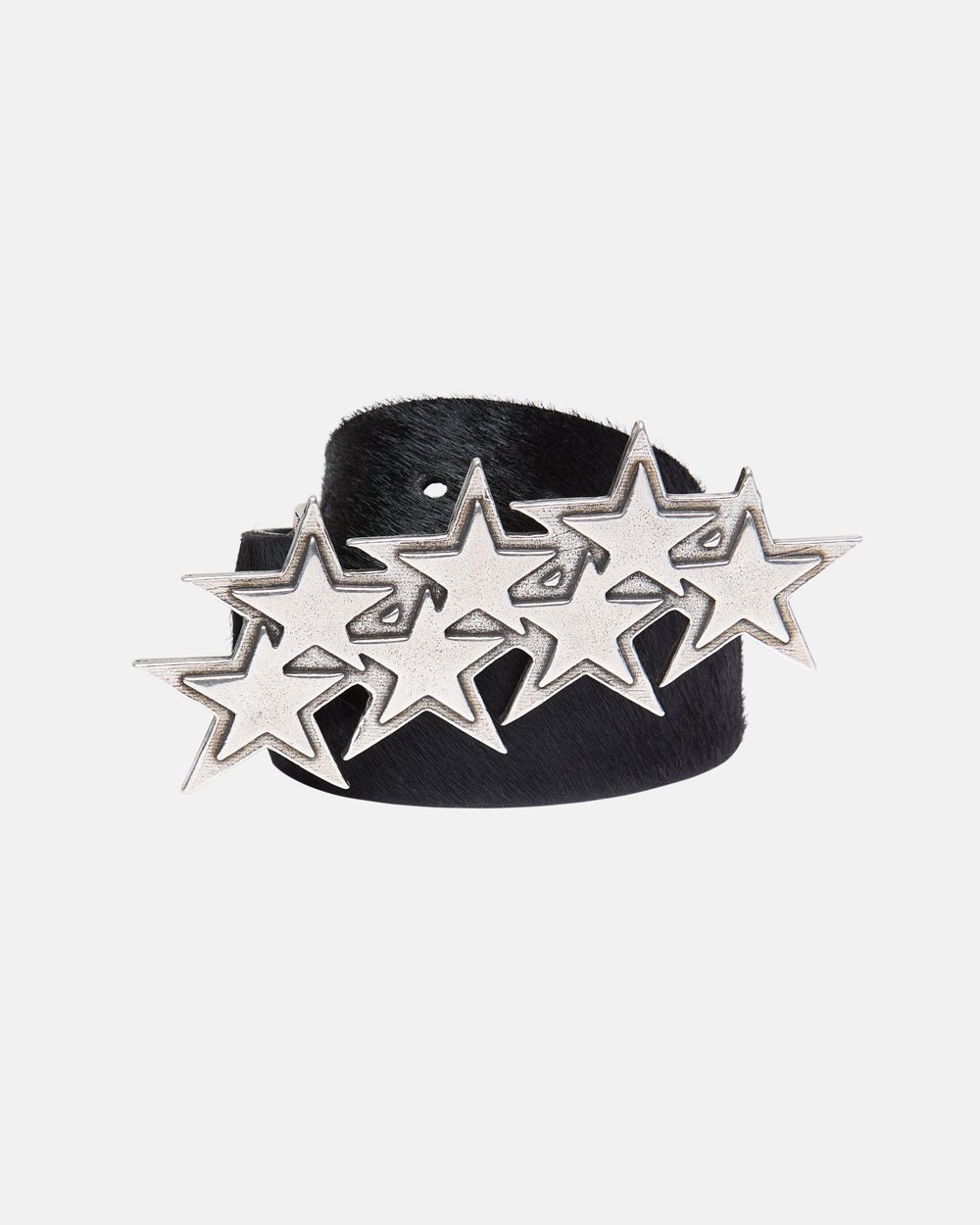 STARS LEDERGÜRTEL FELLGEFUTTERT