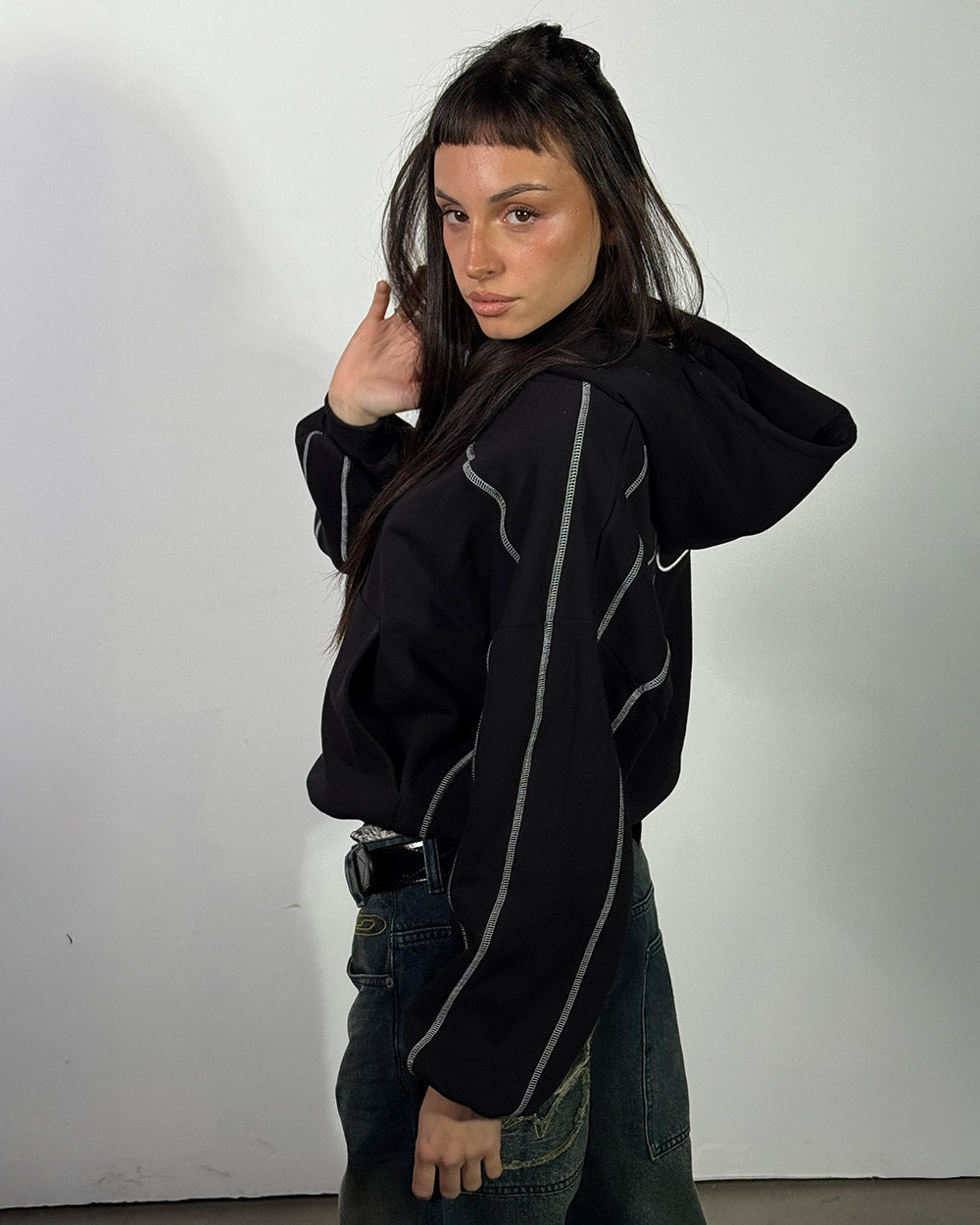 ROLLER HOODIE SCHWARZ