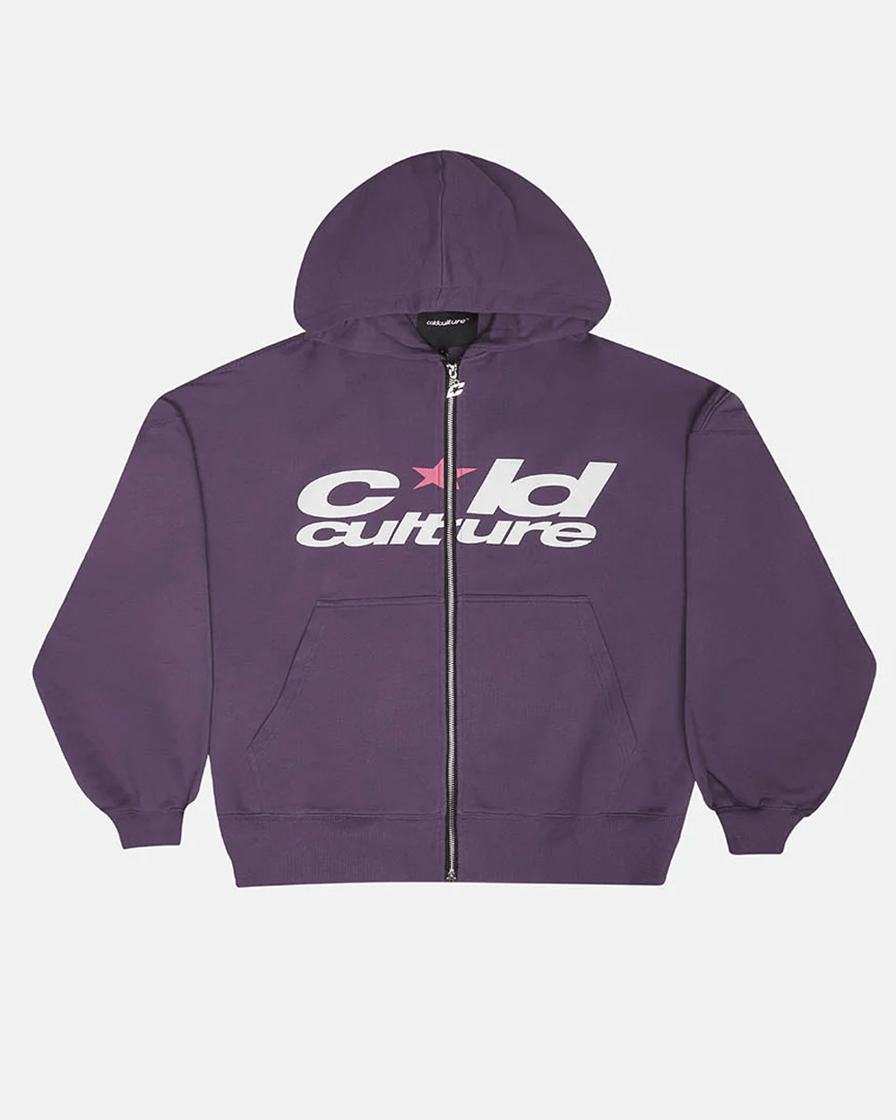 HARPER ZIP HOODIE LILA
