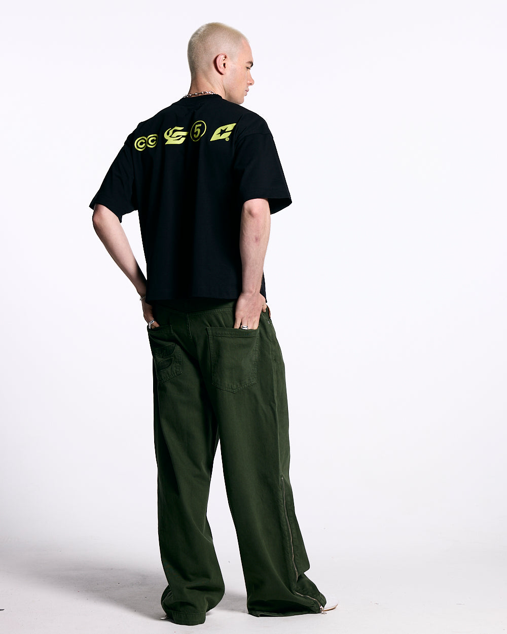 LET'S BOUNCE TEE SCHWARZ