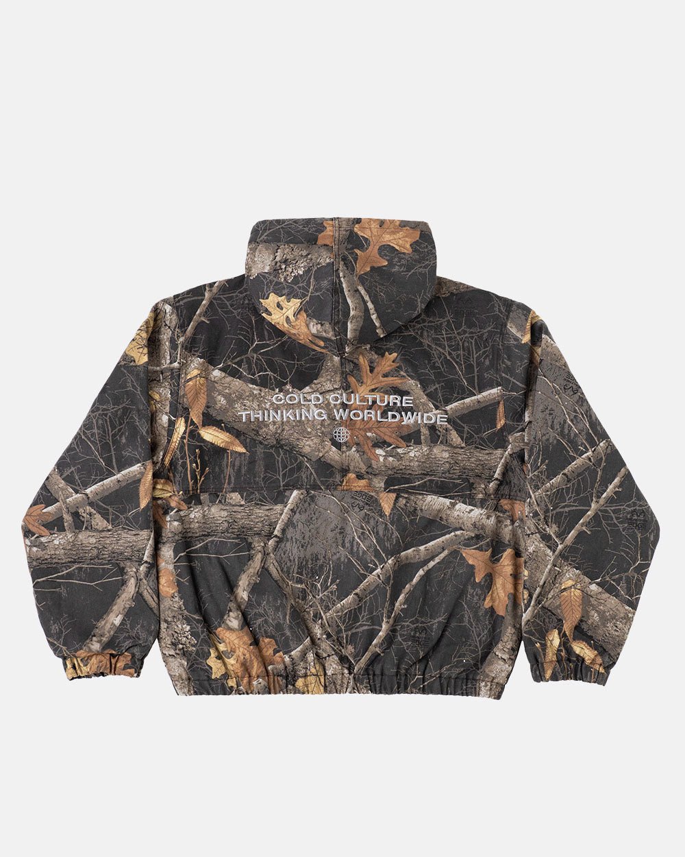 HOODED JACKET REALTREE SCHWARZ