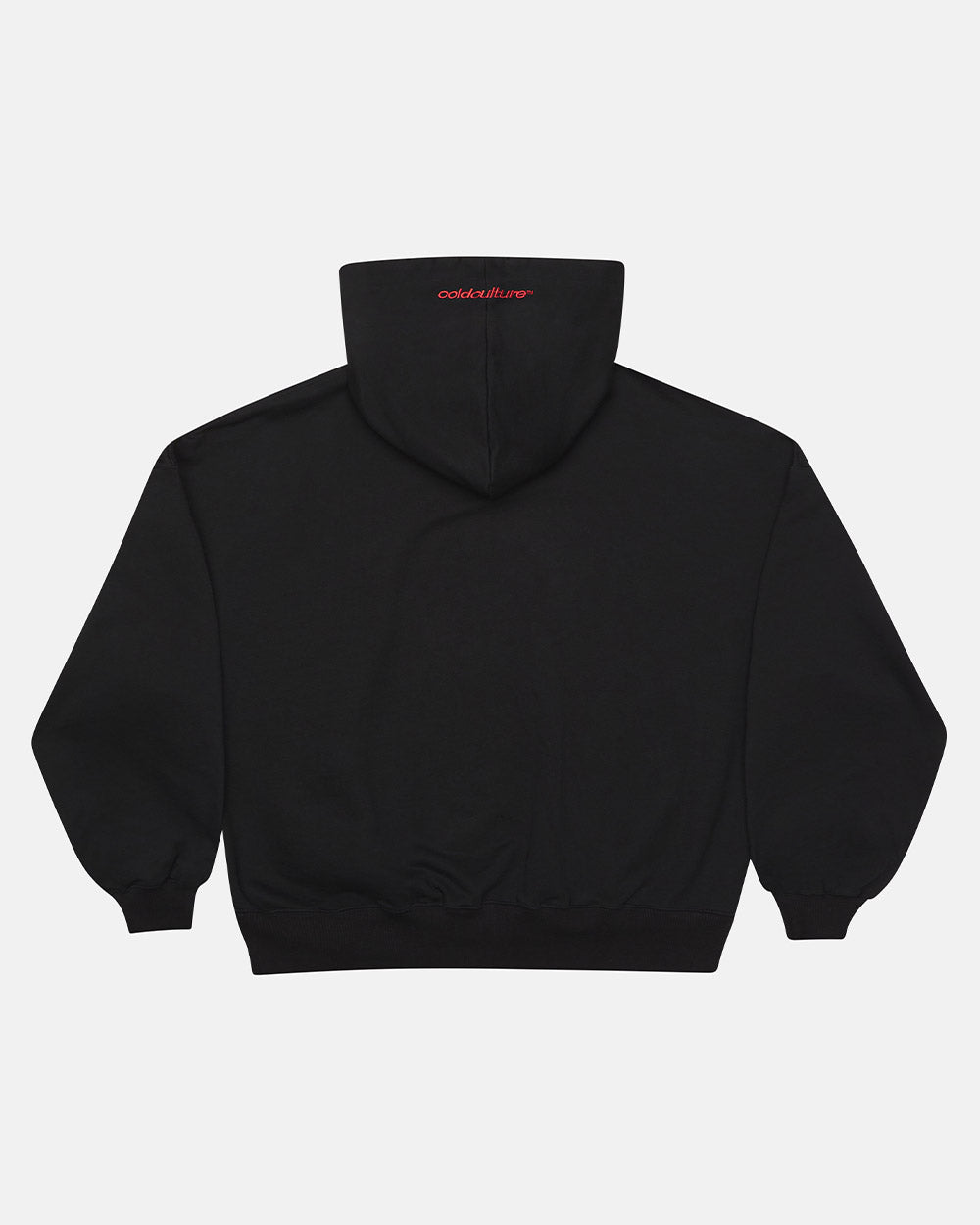 STARS HOODIE SCHWARZ & ROT