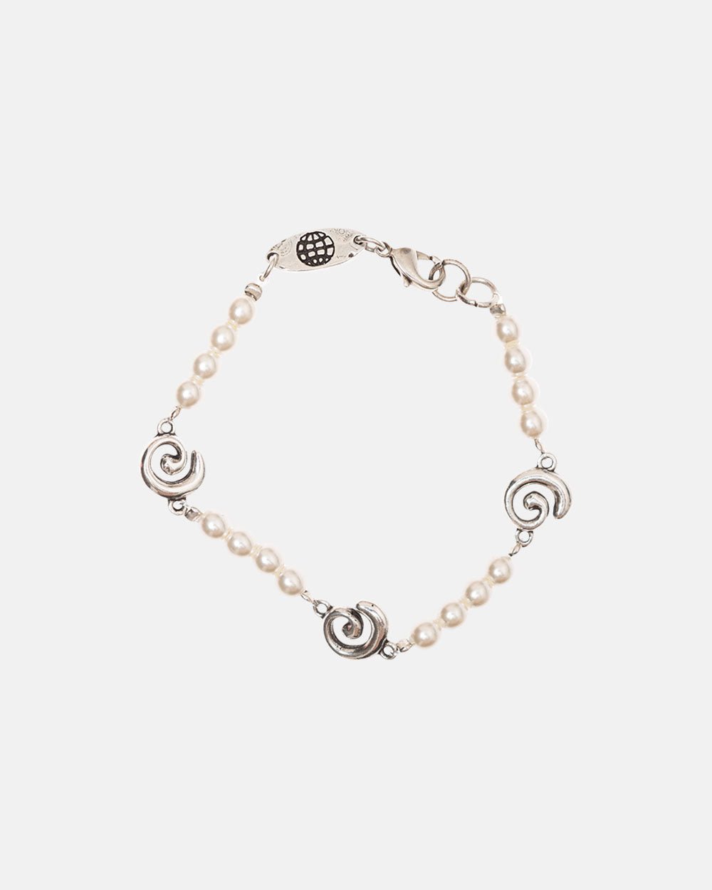 PERLE UND SPIRALEN ARMBAND