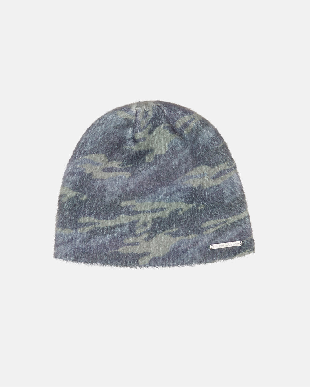 WEICHER BEANIE DUNKELGRÜN CAMO
