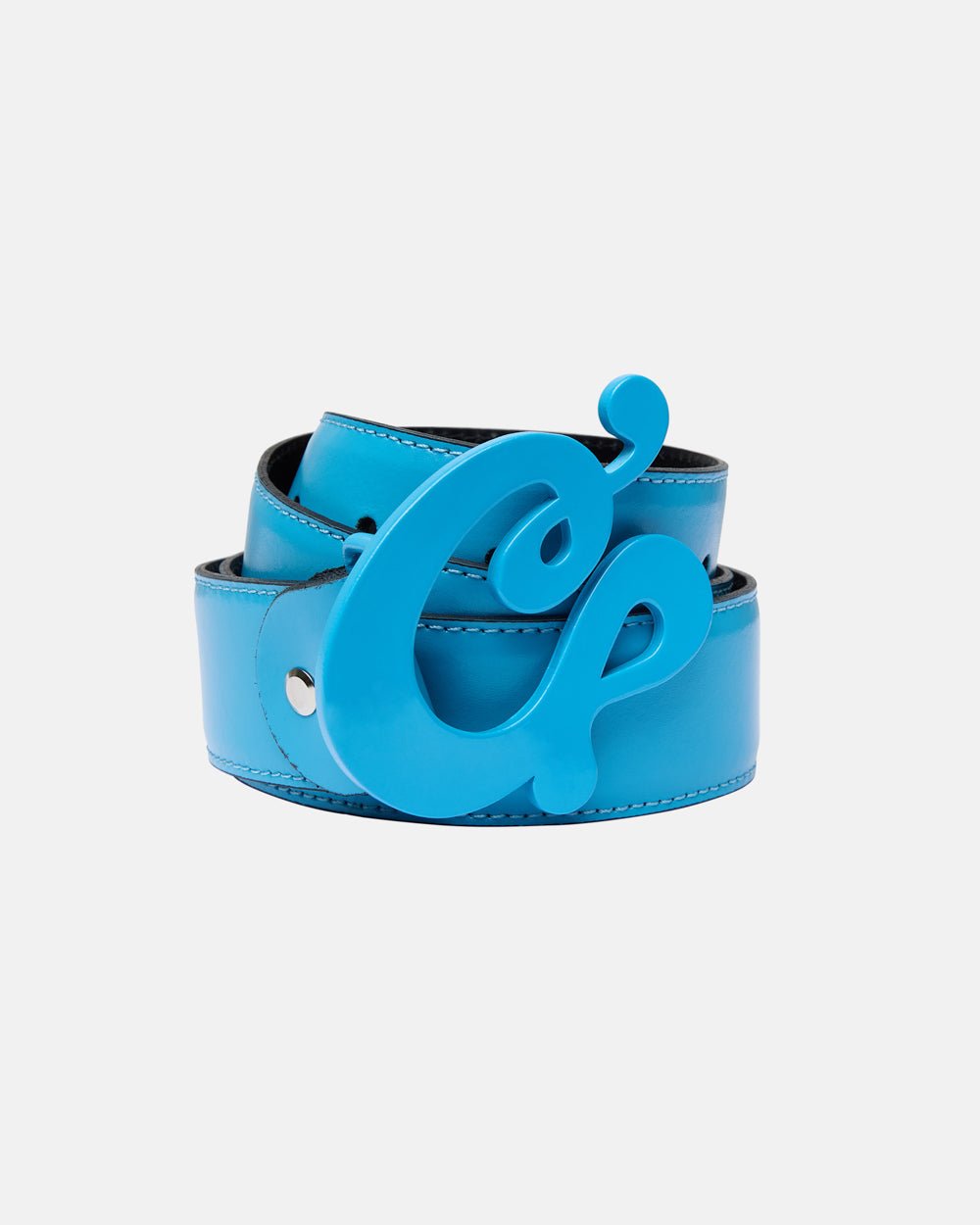 C CURL LEDERGÜRTEL BLAU